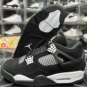 Jordan Retro Black and White Sneakers